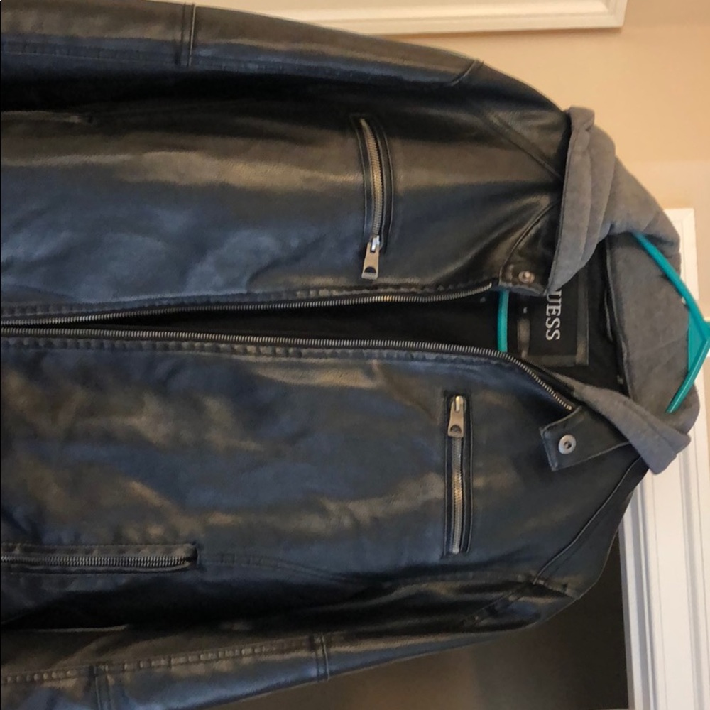 Guess leather jacket